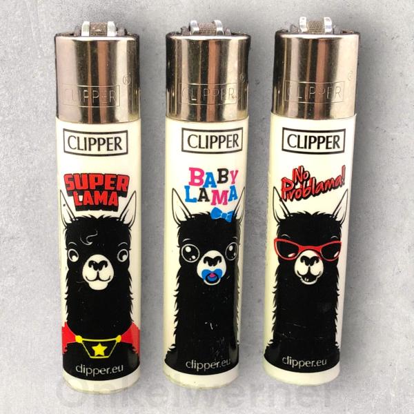 Animale Lama Clipper Feuerzeuge